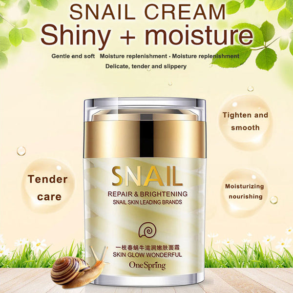 [variant_title] - OneSping Snail Cream Anti Wrinkle and Nourishing Acne Treatment Faical Skin Care Moisturizer Repair Face Cream