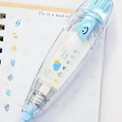 P - Baby Drawing Toys Child Creative Correction Tape Sticker Pen Cute Cartoon Book Decorative Kid Novelty Floral Adesivos Label Tape