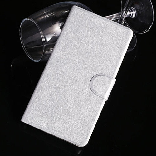 White / for NOKIA1 - Flip case for NOKIA 1 2 2.1 3 3.1 5 nokia1 nokia2 2.1 nokia3 5 fundas wallet style protective leather cover card slots kickstand