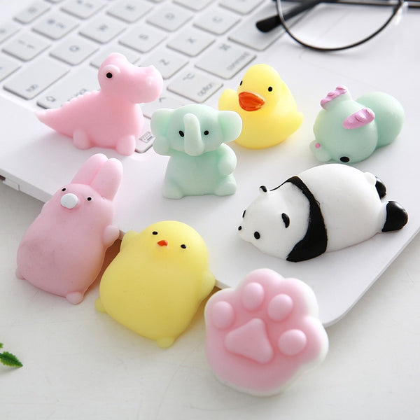 [variant_title] - Mini Squishy Toy Antistress Ball Squeeze Cute Animal  Rising Toys Abreact Soft Sticky Squishi Stress Relief Toys Funny Gift