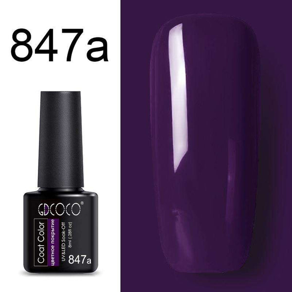 847a - #86102 GDCOCO 2019 New Arrival Primer Gel Varnish Soak Off UV LED Gel Nail Polish Base Coat No Wipe Top Color Gel Polish
