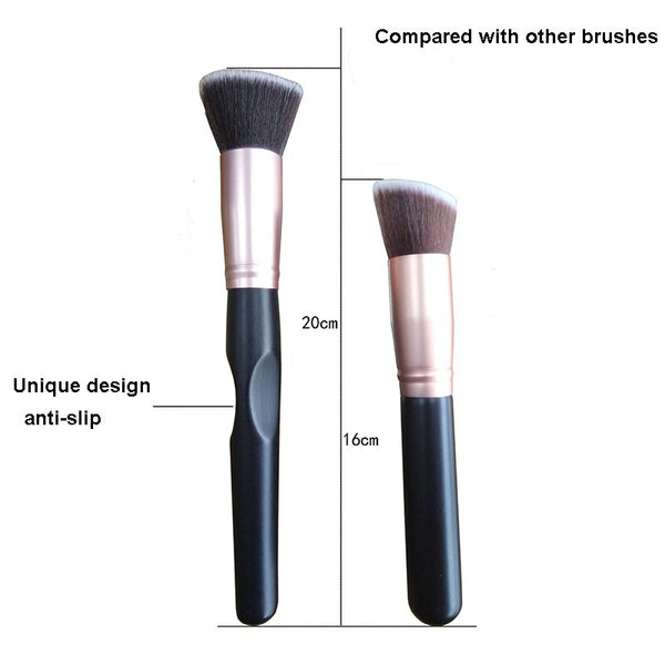 [variant_title] - AiceBeu 16pcs Professional Makeup Brushes Set Soft Hair with PU Pouch Eyeshadow Powder Foundation Blush Lip Cosmetic Kit