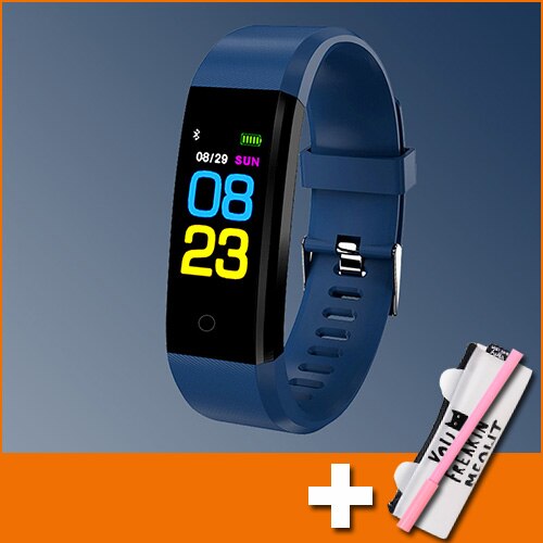 Blue with gifts - Sport Smart Watch Children Kids Watches For Girls Boys Students Wrist Clock Electronic LED Digital Child Wristwatches With Gifts