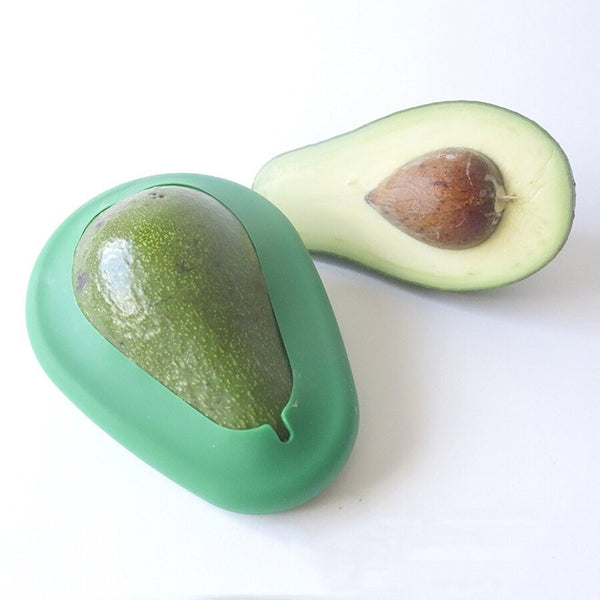[variant_title] - 2pcs Avocado Saver Wrap Food Huggers Foldable Silicone Friut Preservation Seal Cover Fresh Keeping Lids Kitchen Tool slicer