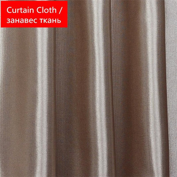 Color 1 Cloth / 1 PCS W100 X H270cm / 4 Prongs Hook - Luxury Modern Leaves Designer Curtain Tulle Window Sheer Curtain For Living Room Bedroom Kitchen Window Screening Panel P347Z30