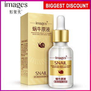 Default Title - images Snail Serum Anti Wrinkle Anti Aging Collagen whitening Skin Repair Facial Care Acne Treatment Liquid Essence Face Cream