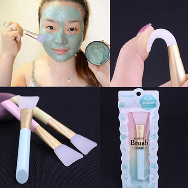 [variant_title] - ELECOOL 1PC Professional Silicone Facial Face Mask Mud Mixing Skin Care Beauty Makeup Brushes for Women Girls Maquiagem