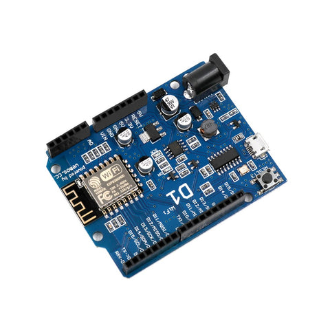 Default Title - Smart Electronics ESP-12E WeMos D1 WiFi UNO Based ESP8266 Development Board for Arduino Compatible IDE