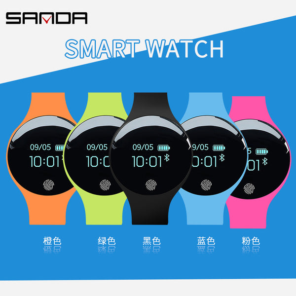 [variant_title] - SANDA Bluetooth Smart Watch for IOS Android Men Women Sport Intelligent Pedometer Fitness Bracelet Watches for iPhone Clock Men
