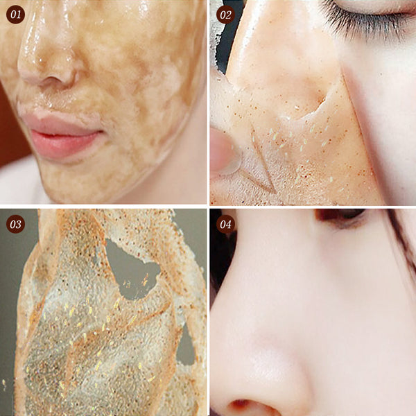 [variant_title] - Honey tearing mask Peel Mask oil control painless remove blackhead Peel Off Dead Skin Clean Pores Shrink Face Care 60g face mask