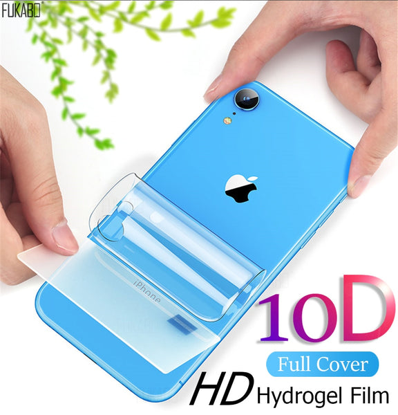 [variant_title] - 10D Back Screen Protector Hydrogel Film For iPhone 7 8 Plus 11 Pro XR X XS Max Protective Film For iPhone 7 6 6s Plus Soft Film