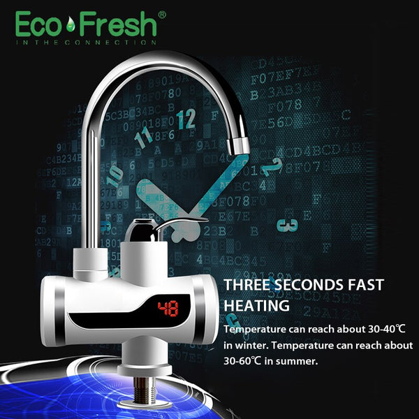 [variant_title] - Ecofresh Electric Faucet Instant Water Heater Tap Faucet Heater Cold Heating Faucet Tankless Instantaneous Water Heater