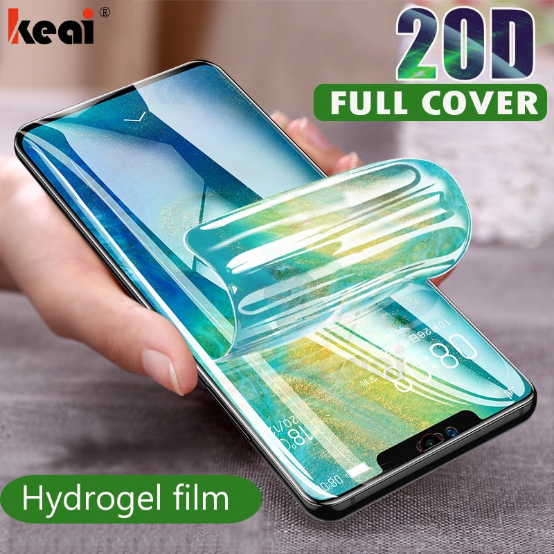 [variant_title] - 20D Screen Protector Hydrogel Film For Huawei P20 P10 Pro Mate 20 10 Lite Protective Film For P Smart 2019 Nova 3 3i Not Glass