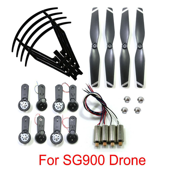 C - RC GPS Drone SG900-S X196 X192 Helicopter Quadcopter Spare Parts Fold Wing Arm LED Motor Propeller Fixed Cover Protective Ring