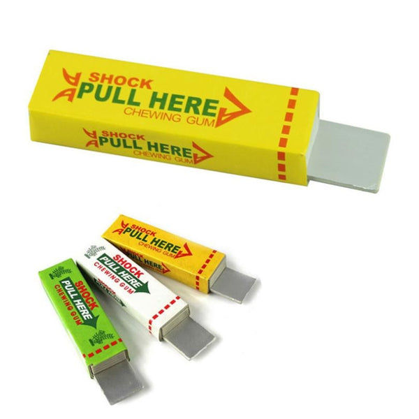 [variant_title] - Safety Trick Joke Toy Electric Shock Shocking funny Pull Head Chewing gum Gags & Practical