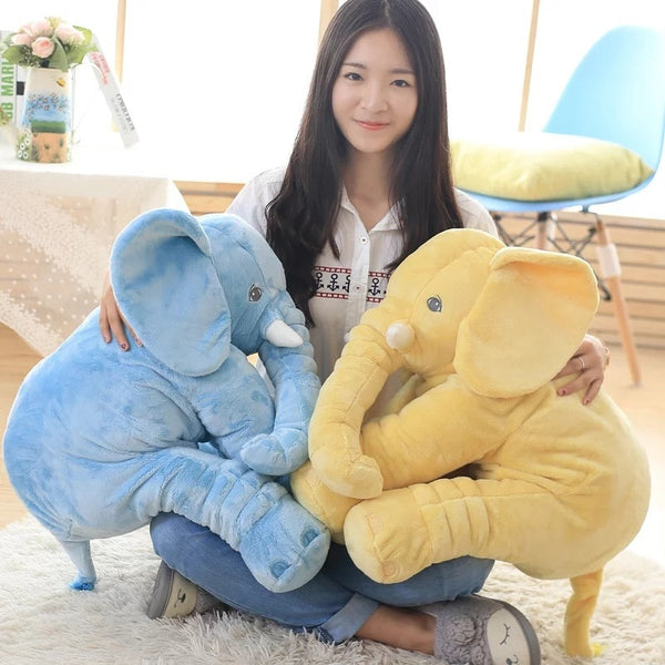 [variant_title] - Dropshipping 40/60cm Appease Elephant Pillow Soft Sleeping Stuffed Animals Plush Toys Baby Playmate gifts for Children