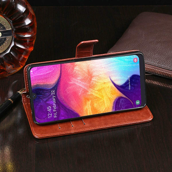 [variant_title] - PU Leather Case for Samsung Galaxy A50 A30 A70 A10 A20 M10 M20 M30 2019 Flip Fashion A 50 Wallet Case Viewing Stand Card Slots