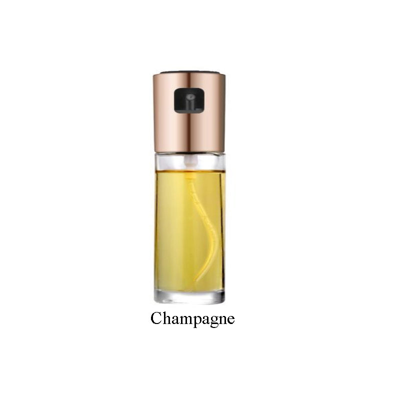 Champagne - Kitchen Glass Olive Oil Sprayer Oil Spray Empty Bottle Vinegar Bottle Oil Dispenser for Cooking Salad BBQ Kitchen Baking