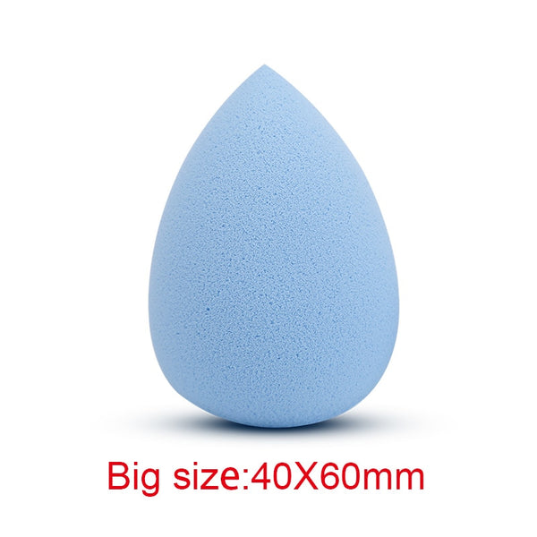 Large Light Blue - Cocute Beauty Sponge Foundation Powder Smooth Makeup Sponge for Lady Make Up Cosmetic Puff High Quality
