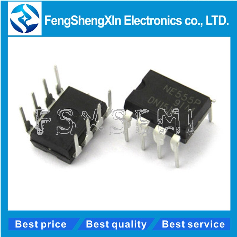 Default Title - 10pcs/lot  New NE555 NE555P NE555N PRECISION TIMERS IC  DIP-8