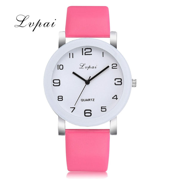 Rose - Lvpai Brand Quartz Watches For Women Luxury White Bracelet Watches Ladies Dress Creative Clock Watches 2018 New Relojes Mujer