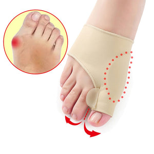 [variant_title] - 2Pcs=1Pair Toe Separator Hallux Valgus Bunion Corrector Orthotics Feet Bone Thumb Adjuster Correction Pedicure Sock Straightener