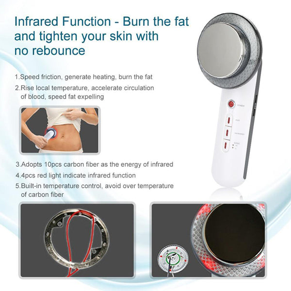 [variant_title] - Ultrasonic Cellulite Remover Weight Loss Lipo Anti Cellulite Fat Burner Galvanic Infrared Ultrasonic Therapy EMS Stimulate Spa