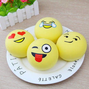 Default Title - squishy anti stress Squishies Emoji Super Slow Rising Fruits Scented Squeeze  Stress Relief Toys ForChildren#G (random)
