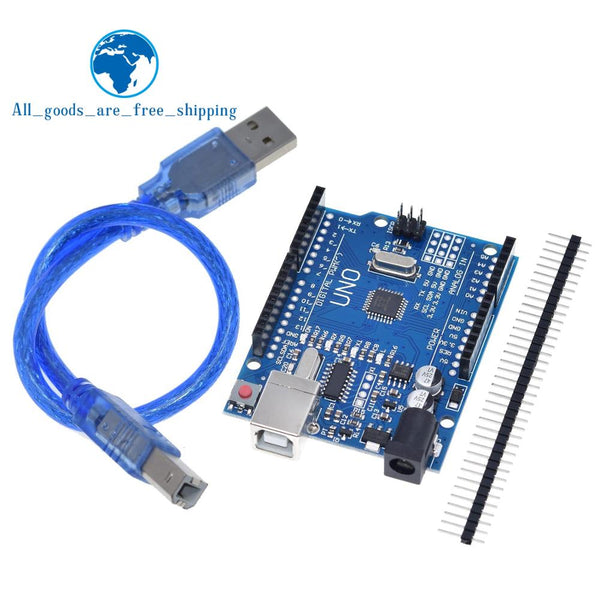 [variant_title] - TZT UNO R3 Development Board ATmega328P CH340 CH340G For Arduino UNO R3 With Straight Pin Header