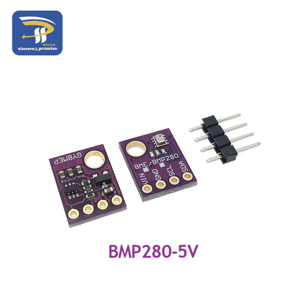 BMP280-5V - I2C SPI BMP280 3.3V Digital Barometric Pressure Altitude Sensor DC High Precision BME280 1.8-5V Atmospheric Module for arduino