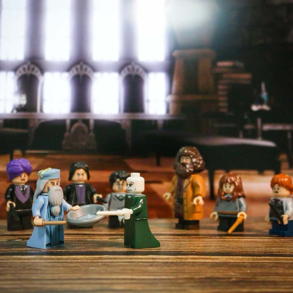 [variant_title] - For legoings Single Sale Harri Potter Hermione Granger Lord Voldemort Ron Draco Malfoy Building Blocks mini Bricks Toys figures