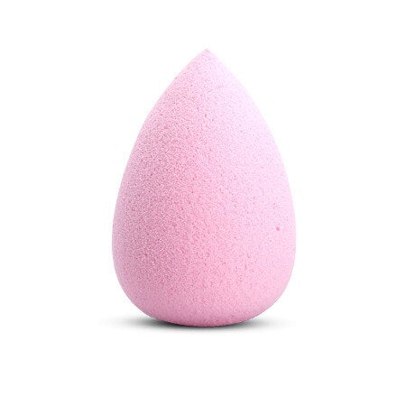 Pink - Beauty Makeup Foundation Sponge Waterdrop Shape Cosmetic Puff Make Up Professional Blender Powder Smooth Facial Puff