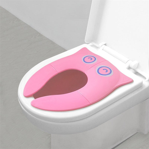 2 - Potty Training Seat for Toddler Toilet Seat Comfortable Non-Slip Kids Toilet Seats with Hanging Ring Children Pot Chair Pad