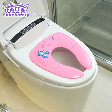 [variant_title] - Baby Potty Seat Folding Large Non Slip Pad Ring Travel Portable Reusable Toilet Potty Training Urinal Cushion Seat Covers