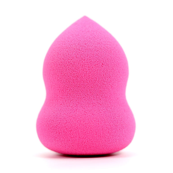 Hot Pink - 4.6*3.2cm Gourd-Shaped Makeup Sponge Three-Dimensional Latex Powder Puff Makeup Beauty Tools dropship m1