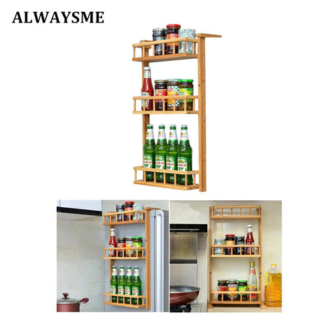 Buy Wholesale China Bamboo Expandable Spice Racks Tier Spice Kitchen Shelf  Rack Organizer Pantry Sheelf Organizer & Spice Racks Bamboo at USD 2