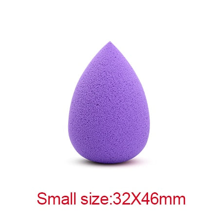 Small Purple - Cocute Makeup Foundation Sponge Makeup Cosmetic puff Powder Smooth Beauty Cosmetic make up sponge beauty tools Gifts