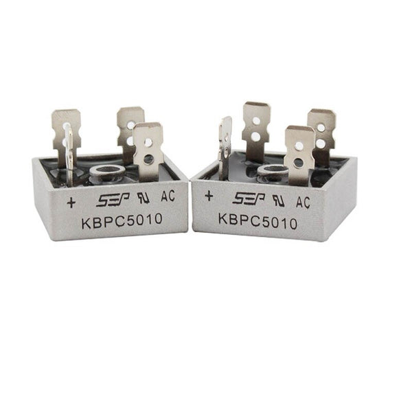 [variant_title] - 2PCS KBPC5010 5010 50A 1000V Phases Diode Bridge Rectifier New Original rectifier diode KBPC 5010 power electronica componentes