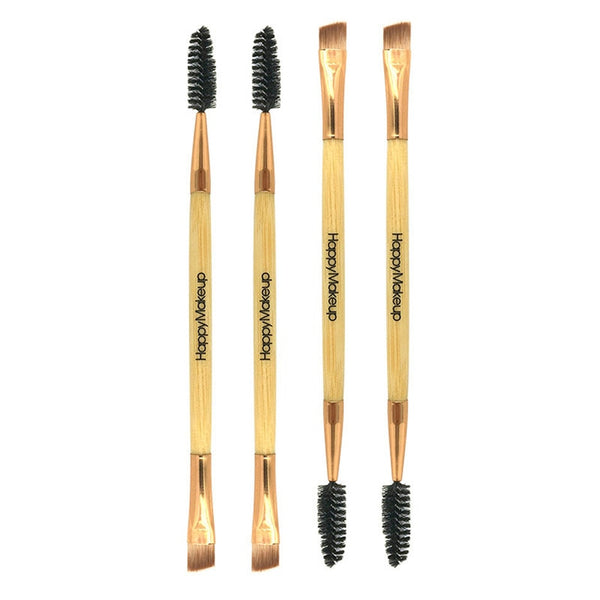 [variant_title] - 2018 NEW Eyebrow Brush Beauty Makeup Wood Handle Eyebrow Brush Eyebrow Comb Double Ended Brushes Brushes Make Up 1031 X23 1.5 10