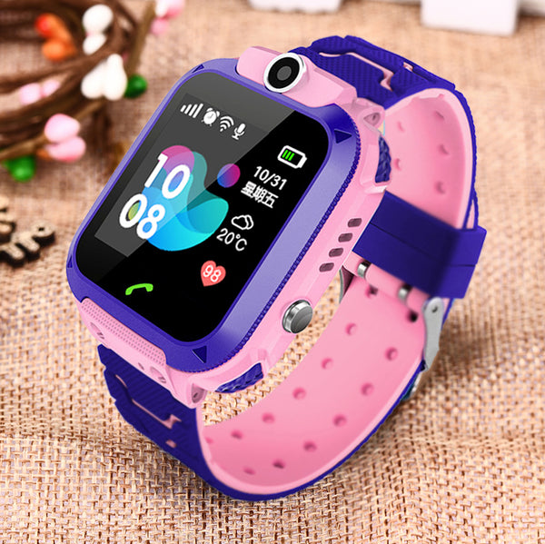 [variant_title] - 2019 New Smart watch LBS Kid SmartWatches Baby Watch for Children SOS Call Location Finder Locator Tracker Anti Lost Monitor+Box