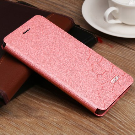 Pink / For Redmi Note 4X / Case only - For Xiaomi Redmi Note 5 Case Original MOFI Flip Leather Case For Red Rice Note 4X Hongmi Note 5 Stand Function Note 4 Global