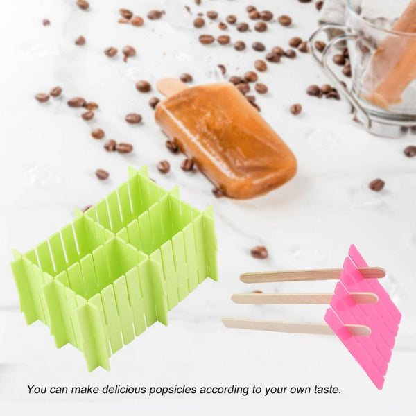 [variant_title] - 6 Molds Popsicle Mould Ice Cream Mold with 50pcs Stick  DIY Popsicle Ice Pop Molds Home Kitchen Use Hot Sale Best Offer