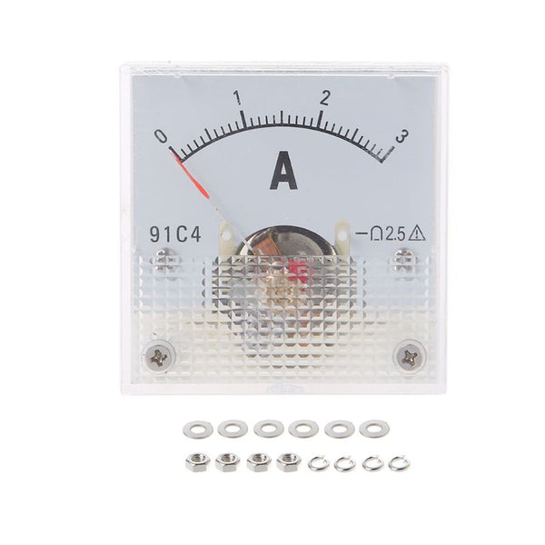 3A - OOTDTY Class 2.5 Accuracy DC 100uA 20mA 30mA 500mA 0-1A 2A 3A 5A 10A 15A 20A 30A Ampere Analog Panel Meter Ammeter 91C4
