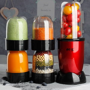 [variant_title] - 220V Multifunctional Electric Juicer Mini Household Automatic Blender Juicer Machine High Quality Mini Juicer EU/AU/UK Plug