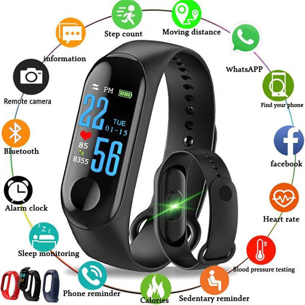 [variant_title] - 2019 Smart Watch Men Women Heart Rate Monitor Blood Pressure Fitness Tracker Smartwatch Sport Smart Clock Watch For IOS Android