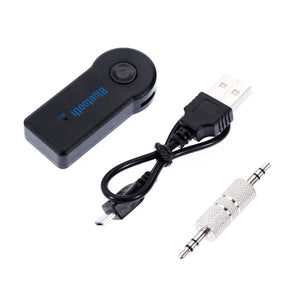 Mini USB Bluetooth Audio Receiver with 3.5mm Aux - Wireless Car Adapter for  Smartphone & MP3, Includes Retail Packaging