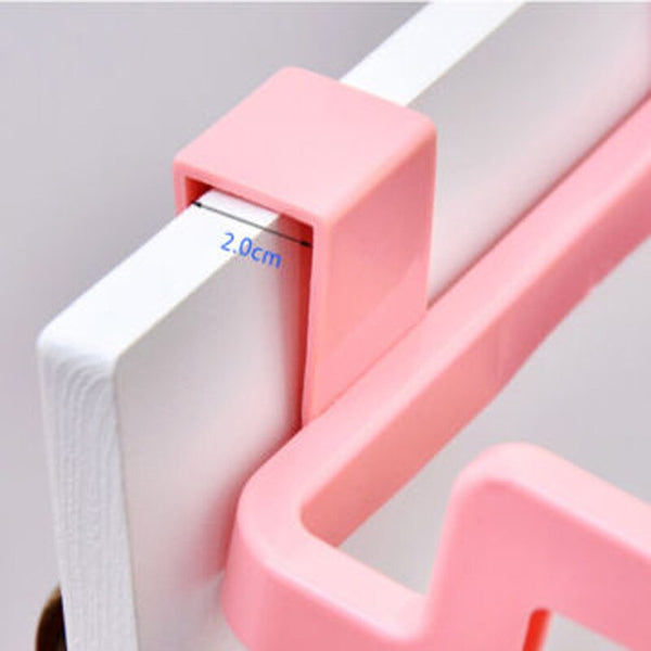 [variant_title] - Plastic Hanging Trash Garbage Bag Stand Dishcloth Holder Cupboard Cabinet Hanger Door Back Towel Storage Rack Simple Waste Bag