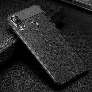 Black / for redmi note 7 pro - Msvii Case for Redmi Note 7 Case Silicone for Xiaomi Redmi Note 7 Pro Case Leather Global Version Cover 360 Funda Coque Capa