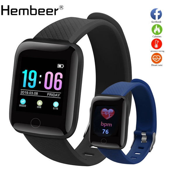 [variant_title] - Hembeer D13 Smart Watch Men Women For Android Apple Phone Waterproof Heart Rate Tracker Blood Pressure Oxygen Sport Smartwatch