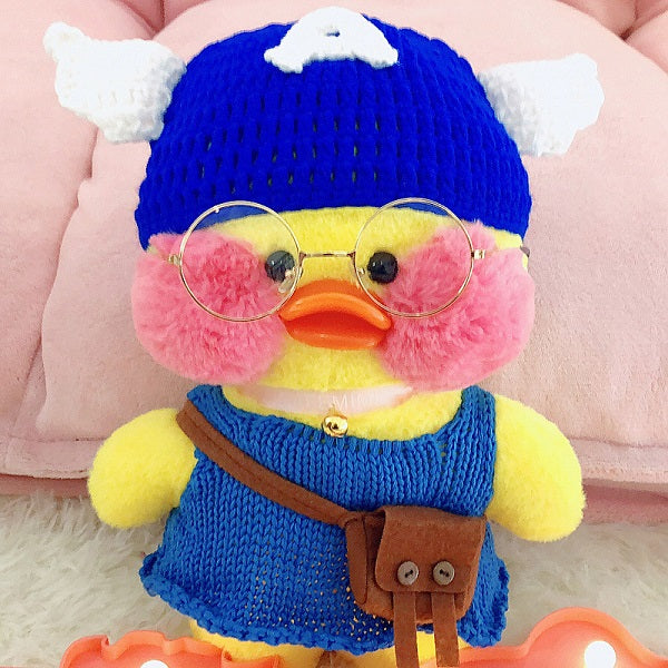 3 / 30cm - Lalafanfan Plush Stuffed Toys Doll Kawaii Cafe Mimi Yellow Duck Lol Change Clothes Plush Toys Girls Gifts Toys For Children